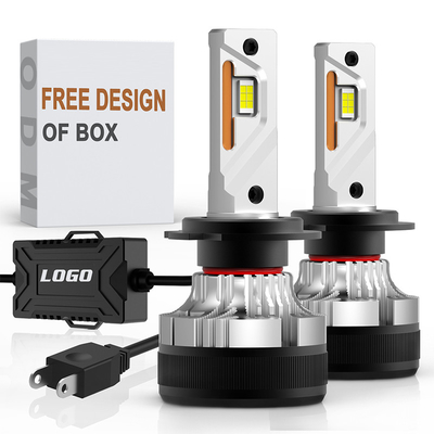 DC 12-30V 고 뤼멘 자동차 65 와트 9006 9005 H11 H4 자동 LED 전등 램프