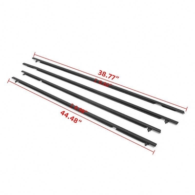 고도로 내구성있는 자동차 창문 봉쇄 스트립 OEM 72950-Sna-A01