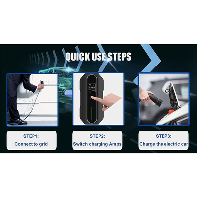 IP66 등급 3.5Kw 16A EVSE 전기차용 1형 2형 전선 충전기