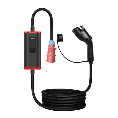 IP65 타입 1 및 LED 표시 장치가 있는 휴대용 8A-32A EV 충전기 판매