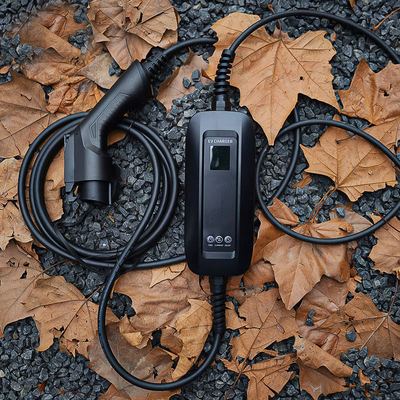 홈/IP66 등급과 조절 전류 6A/16A의 휴대용 EV 충전기
