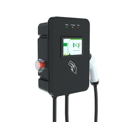 7kW 출력 전력 레벨 2 Ev 충전기 CE 인증 Ocpp1.6J 상업용 Ocpp1.6J