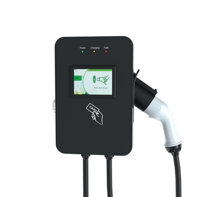 7kW 출력 전력 레벨 2 Ev 충전기 CE 인증 Ocpp1.6J 상업용 Ocpp1.6J