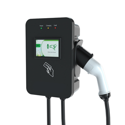 7kW 출력 전력 레벨 2 Ev 충전기 CE 인증 Ocpp1.6J 상업용 Ocpp1.6J