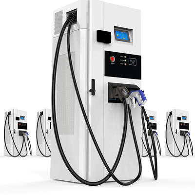 60kW/120kW/180kW CCS1 CCS2 전기 자동차 충전기 테슬라용 DC 고속 EV 충전소