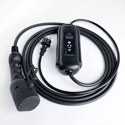 11kW 출력 전력 8A-16A Type2 충전 케이블 가정용 휴대용 EV 충전기