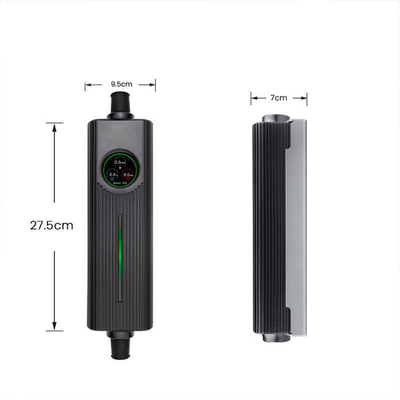 16.5KW 휴대용 EV 충전기 화면 디스플레이와 연결 타입 2 모델 3