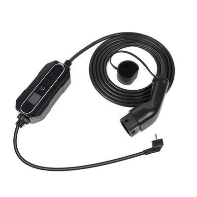 GBT 선택적 32A 단일 단계 7W 10-32Amps 조절 전류 2형 휴대용 EV 충전기 CE